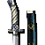 Blue Writing Blade